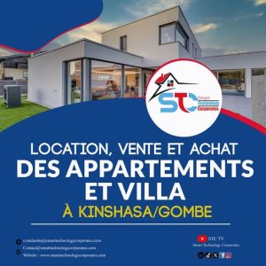DES OPPORTUNITÉS UNIQUES POUR LOUER, VENDRE OU ACHETER DES BIENS IMMOBILIER À KINSHASA/GOMBE