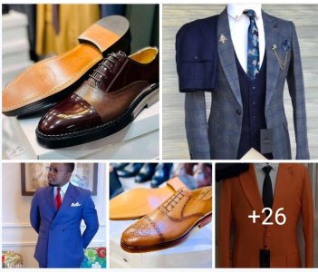 COSTUMES COMPLETS ET À TYPE CÉRÉMONIAL AVEC DES CHAUSSURES HAUTE QUALITÉ JOHN WESTER