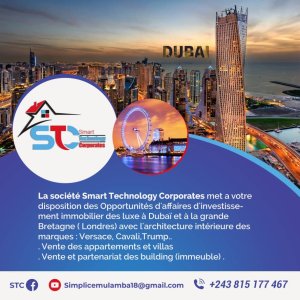 INVESTISSEZ DANS L'IMMOBILIER DE LUXE À DUBAÏ ET LONDRES AVEC SMART TECHNOLOGY CORPORATES 