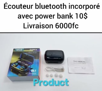 PROMOTION PROMOTION NOUVEAUTÉS Écouteurs bluetooth wireless M10 disponible Avec une qualité de son plus avancée 