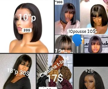 Perruque disponible livraison partout