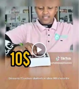 MEGA PROMOTION NOUVEAU ARRIVAGE  Écouteurs bluetooth wireless M86 disponible