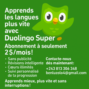 Abonnement Duolingo super