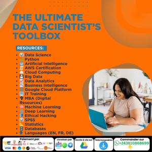 The Ultimate Data Scientist’s Toolbox – Digital Products  : Get 500 TB of digital resources: tutorials, books, courses, trainings, workshops & more… all for just 5$