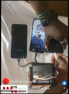 Powerbank 120000 miliampères disponible en livraison à Kinshasa pour 30$
