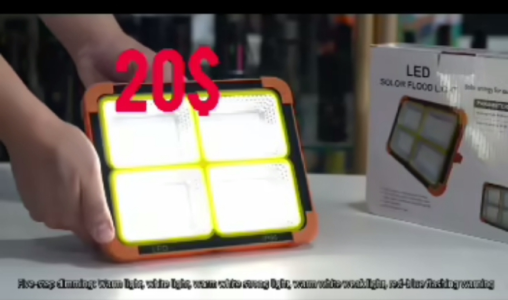 Méga Promotion  Lampe Solaire Ultra-Puissante !