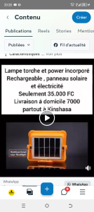 PROMOTION PROMOTION Méga Promotion   Lampe Solaire Ultra-Puissante ! À Kinshasa